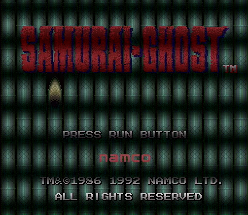 jeu Samurai Ghost